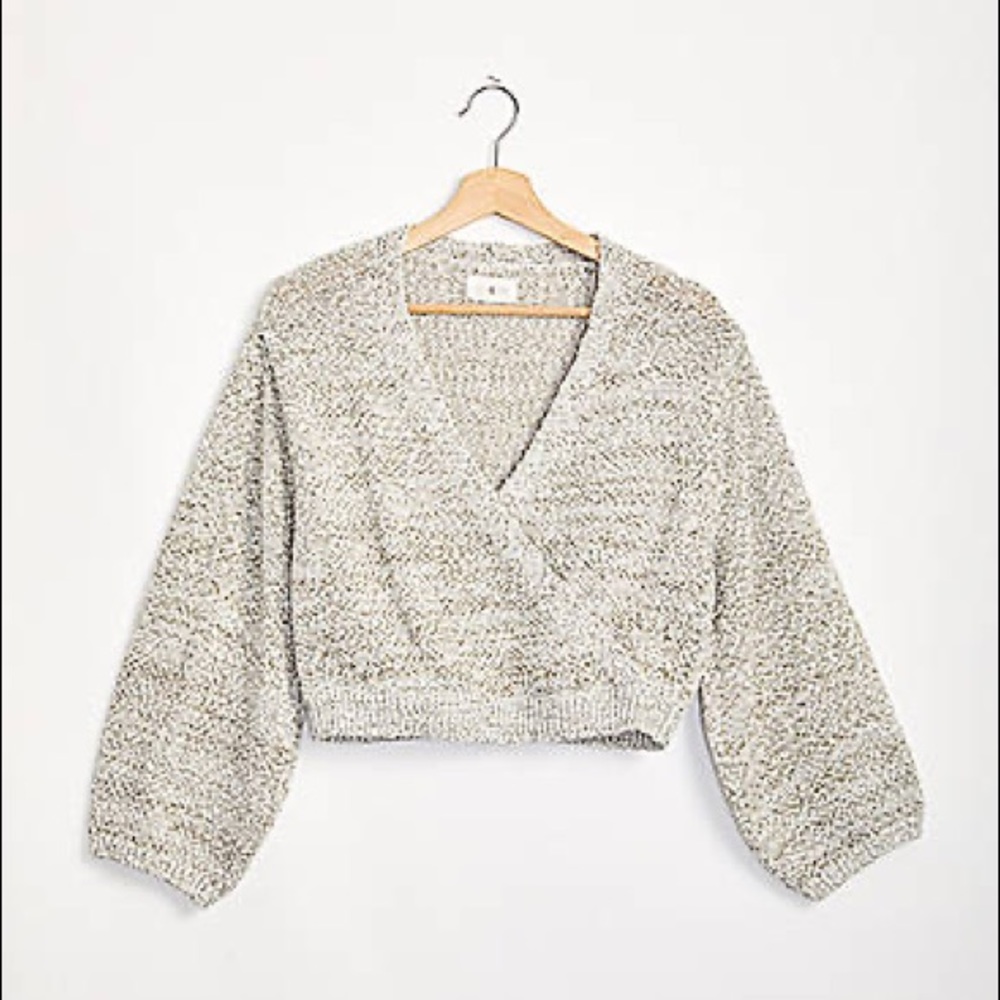 Lou & Grey Marlknit Cropped Sweater